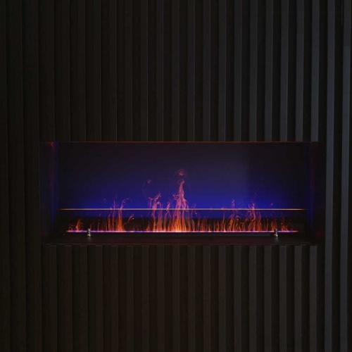 Электроочаг Schönes Feuer 3D FireLine 1500 Blue (с эффектом cинего пламени) в Чебоксарах