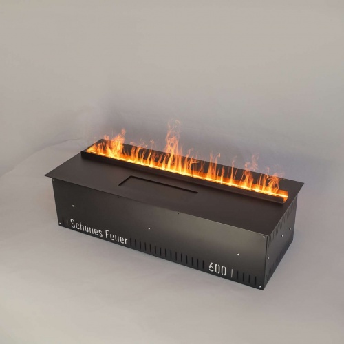 Электроочаг Schönes Feuer 3D FireLine 600 Pro со стальной крышкой в Чебоксарах