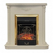 Каминокомплект Real Flame Morocco (белый дуб)+Majestic Lux BR S