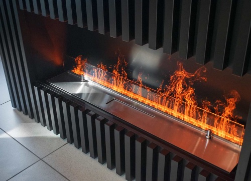 Электроочаг Schönes Feuer 3D FireLine 600 со стальной крышкой в Чебоксарах
