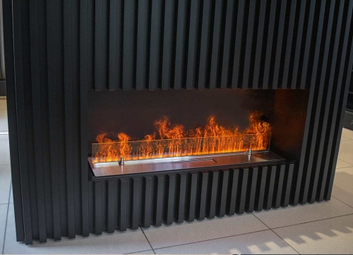 Электроочаг Schönes Feuer 3D FireLine 800 со стальной крышкой в Чебоксарах