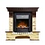 Каминокомплект Dimplex Pierre Luxe угловой сланец (темный дуб)+Lydon Black