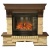 Каминокомплект InterFlame Экстер Rock Beige/Black (темный дуб)+Panoramic 25 в Чебоксарах