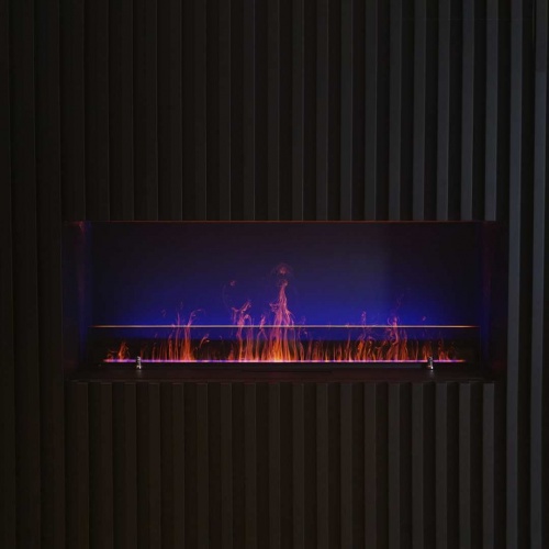 Электроочаг Schönes Feuer 3D FireLine 1000 Blue (с эффектом cинего пламени) в Чебоксарах