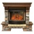 Каминокомплект InterFlame Экстер Rock Beige/Black (темный дуб)+Panoramic 25 в Чебоксарах